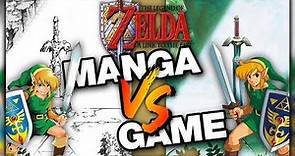 The Legend Of Zelda: A Link To The Past - Manga VS. Game