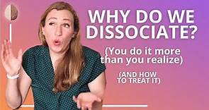Dissociation, Depersonalisation, and Derealization - How to Come Back When You Dissociate