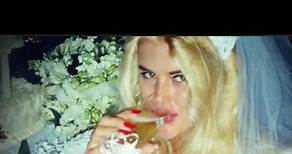 Anna Nicole Smith wedding day Nostalgia #annanicolesmith