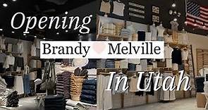 Opening Brandy Melville in Utah