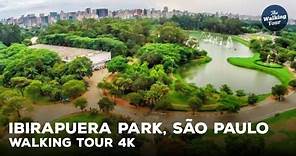 Walking Tour 4K | Ibirapuera Park, São Paulo - Brazil