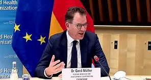 Einleitende Bemerkungen von Bundesentwicklungsminister Dr. Gerd Müller