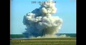 Test video shows massive force of the "Mother of All Bombs"