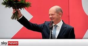 Narrow win for Olaf Scholz's Social Democrats in Germany