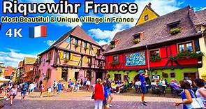 Riquewihr,France 🇫🇷: Alsace’s Most Beautiful Village in France