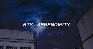 BTS (방탄소년단) 'Serendipity (Full Length Edition)' Easy Lyrics