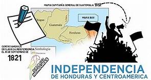 Independencia de Honduras y Centroamerica - Descubrí Honduras
