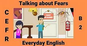 Adjectives to Talk about Fear | A Conversation about Fears | Modifiers