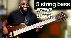 5 String Bass Guitar | 4 Exercises for Beginners