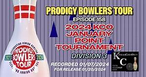 PRODIGY BOWLERS TOUR -- 2024 KCO January Point Tournament Division 3