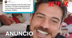 Marco Pigossi confirma a segunda temporada de Cidade Invisível | Netflix Brasil