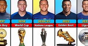 Kylian Mbappe Career All Trophies And Awards.