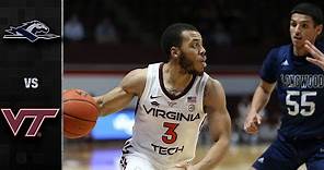 Longwood vs Virginia Tech Men's Basketball Highlight (2020-21)