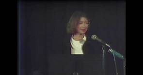 Joan Didion's first public reading of her work, Feb 1977 in San Francisco —The Poetry Center