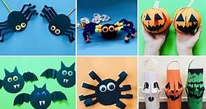 6 Easy Halloween Craft Ideas for Kids | Halloween Paper Craft Ideas | Easy Kids Halloween Crafts