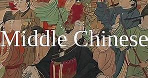 Evolution of the Chinese language: Pronouncing texts with middle Chinese (386 - 1279)