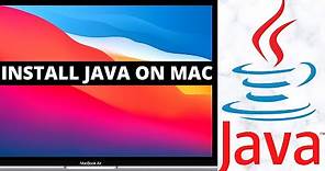 How to Install Java JDK on Mac OS [2023]