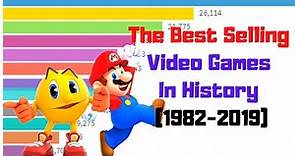 The Best Selling Video Games In History (1982-2019) - Bar Chart Race