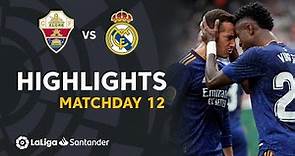 Resumen de Elche CF vs Real Madrid (1-2)
