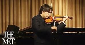 Stradivari violin, "The Antonius," played by Eric Grossman - Part 1 of 2