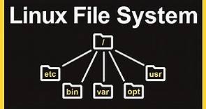 Linux File System struttura delle directory e le loro funzioni