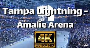 【4K】Tampa Lightning - Amalie Arena - Walking Tour 2022 - NHL Game - 60fps