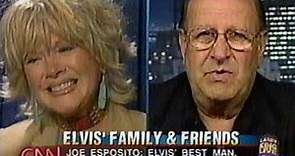 2003 Larry king show on ELVIS with Connie Stevens and Joe Esposito, Stanley brothers