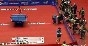 2012 World Team Table Tennis Championships.FINAL: GUO Yue vs LI Jiawei
