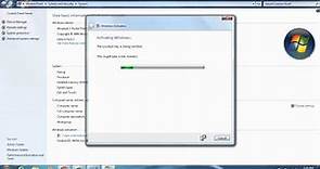 How to activate Windows 7 Home Premium 1080p HD