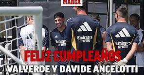 Día de cumpleaños en UCLA: Valverde y Davide Ancelotti comparten aniversario I MARCA