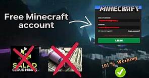 How to get free minecraft account || 2023 | 100% legit