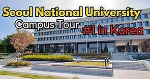 Seoul National University campus tour 서울대학교 Seoul, South Korea 4K