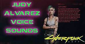 Cyberpunk 2077: Judy Alvarez Voice Sounds