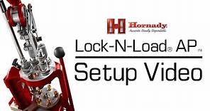 Hornady® - How to setup the Lock-N-Load® AP™ Reloading Press (without Powder Through™ Expander)