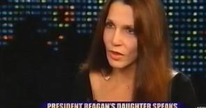 Patti Davis on Larry King after death of President Ronald Reagan - june 2004