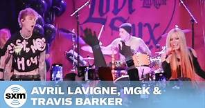 Avril Lavigne ft. Machine Gun Kelly & Travis Barker — Bois Lie | LIVE Performance | SiriusXM