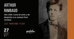 Carta de amor de Arthur Rimbaud a Paul Verlaine