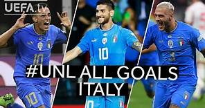 🔵 ITALY 2022/23 #UNL All GOALS to reach the finals!!