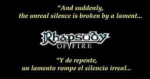 Rhapsody - The Dark Tower of Abyss (Lyrics/Letra & Sub. Español)