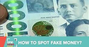 BSP explains how to identify fake money