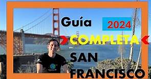 Qué HACER en SAN FRANCISCO California 2024 (20 IMPERDIBLES) Turismo, CONSEJOS y GUIA para viajar 4K