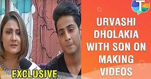 Urvashi Dholakia with her son Kshitij Dholakia talk about making videos on social media | Exclusive