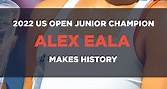 Alex Eala makes history in 2022 US Open Juniors Championship