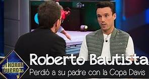 Roberto Bautista recuerda cómo fue la pérdida de su padre durante la Copa Davis - El Hormiguero 3.0