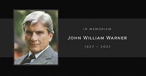 6.23.2021: Cathedral Memorial Service for Senator John William Warner