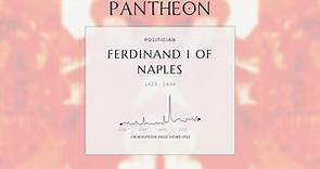 Ferdinand I of Naples Biography - King of Naples