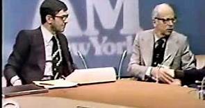 Philippe Halsman talks with Leonard Nimoy (1973)