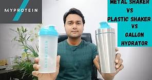 Myprotein Shakers || Which one is best ? || AT Revolution