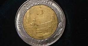 500 Lire - Italy- 1983 Coin