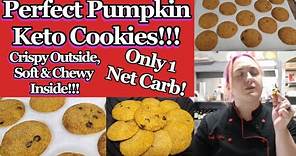 Keto Pumpkin Chocolate Chip Cookie Recipe